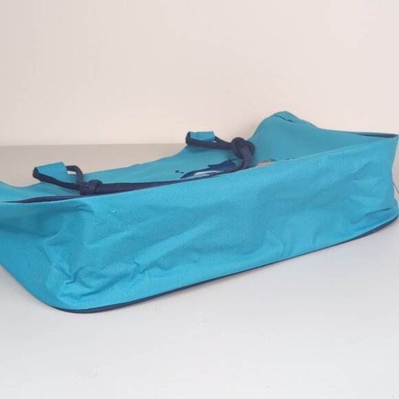 Bahamas Canvas Tote Bag Large Travel Purse Beach Ocean Island Vacation Rope - Picture 9 of 12